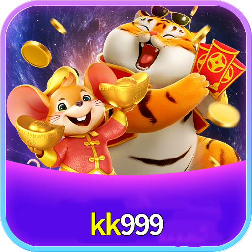 Imagem promocional da kk999 mostrando a plataforma e suas vantagens